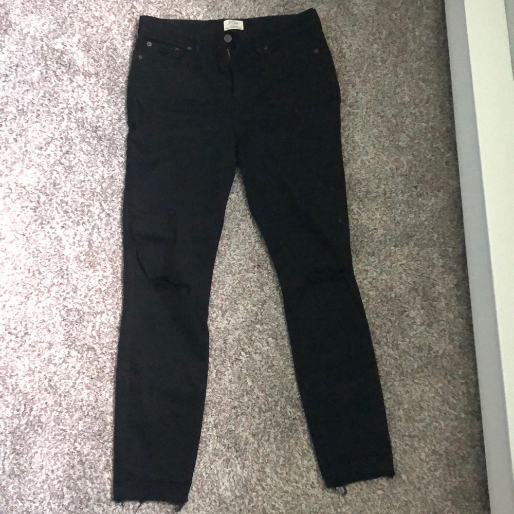 JCrew black jeans.